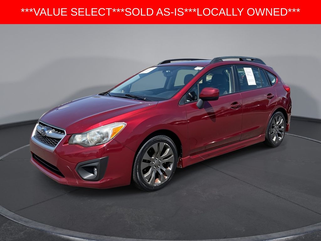 Red (Maroon) 2012 Subaru Impreza 2.0i Sport Limited Hatchback Hatchback All-Wheel Drive Continuously Variable Transmission