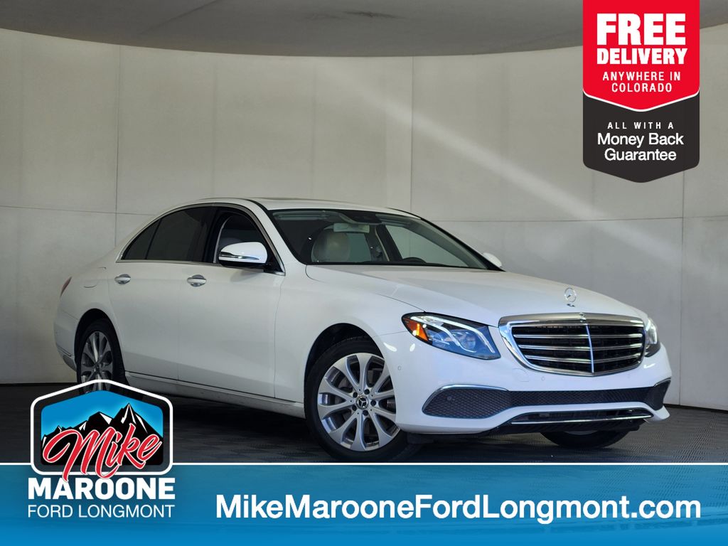 Polar White 2018 Mercedes-Benz E-Class E 300 4MATIC Sedan AWD Sedan All-Wheel Drive Automatic