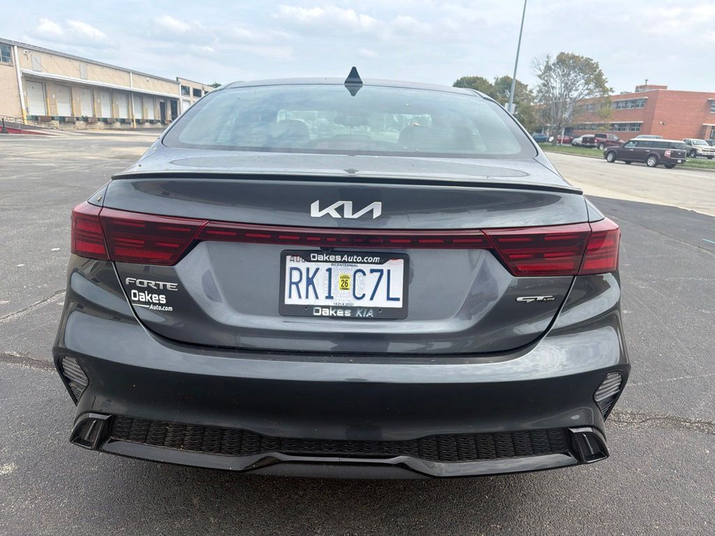 2023 Gravity Gray Kia Forte GT-Line FWD Sedan