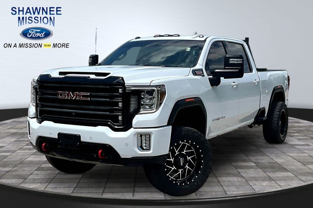 Summit White 2022 GMC Sierra 2500HD Pickup Truck Four-Wheel Drive Automatic