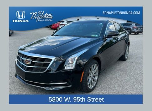 Black Raven 2017 Cadillac ATS 2.0T Luxury AWD Sedan All-Wheel Drive Automatic