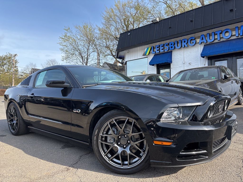 Black 2014 Ford Mustang GT Premium Coupe RWD Coupe Rear-Wheel Drive 6-Speed Manual