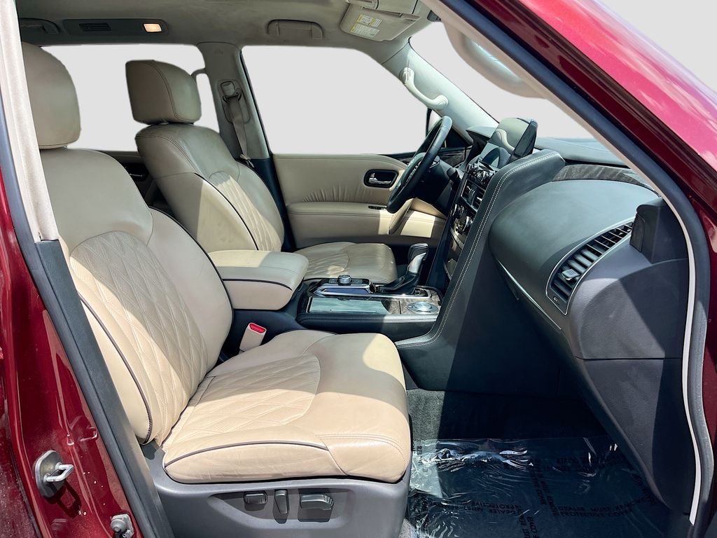 2021 Nissan Armada Platinum Red at Joe Myers Mazda Kia
