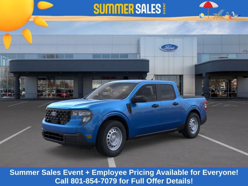 Velocity Blue 2026 Ford Maverick XL SuperCrew AWD Pickup Truck All-Wheel Drive Continuously Variable Transmission