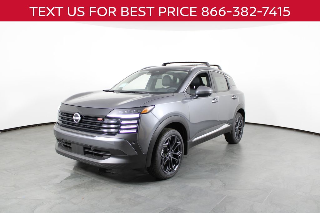 Gray (Gun Metallic) 2026 Nissan Kicks SUV / Crossover Front-Wheel Drive Continuously Variable Transmission
