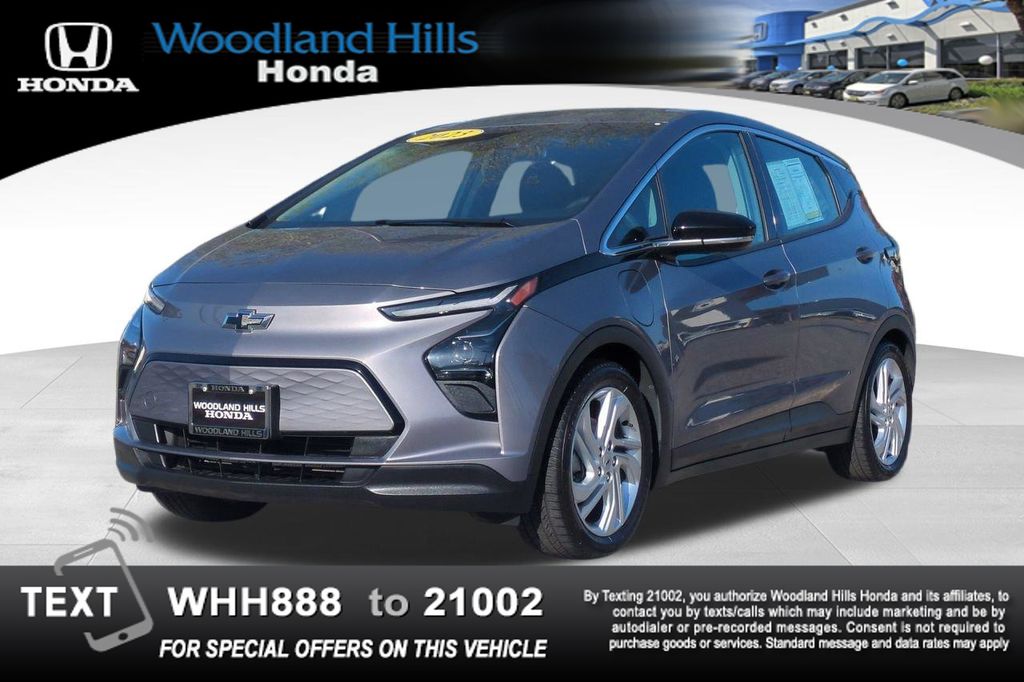 Gray 2023 Chevrolet Bolt EV Hatchback Front-Wheel Drive 1-Speed Automatic