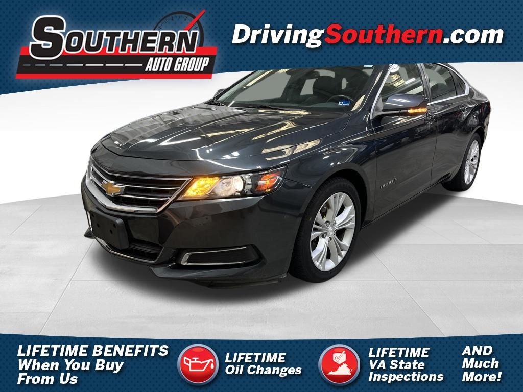 Ashen Gray Metallic 2014 Chevrolet Impala Sedan Front-Wheel Drive 6-Speed Automatic Overdrive