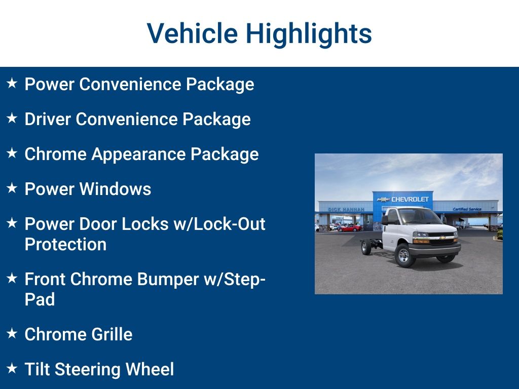 2025 Chevrolet Express 3500 Work Van
