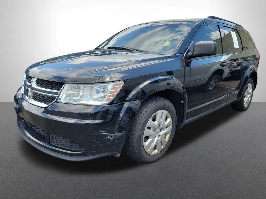 Pitch Black Clearcoat 2017 Dodge Journey SUV / Crossover All-Wheel Drive 6-Speed Automatic