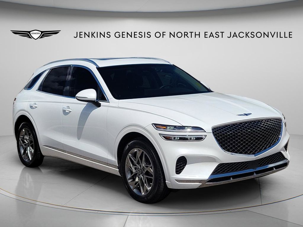 Uyuni White 2025 Genesis GV70 2.5T Standard AWD SUV / Crossover All-Wheel Drive 8-Speed Automatic