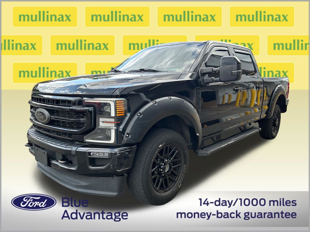 Certified Used 2022 Black Ford Lariat image 3