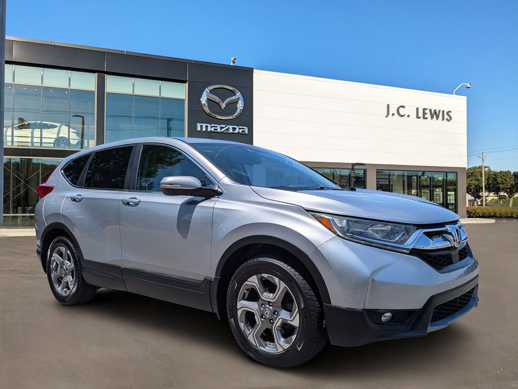 Lunar Silver Metallic 2018 Honda CR-V SUV / Crossover Front-Wheel Drive Continuously Variable Transmission
