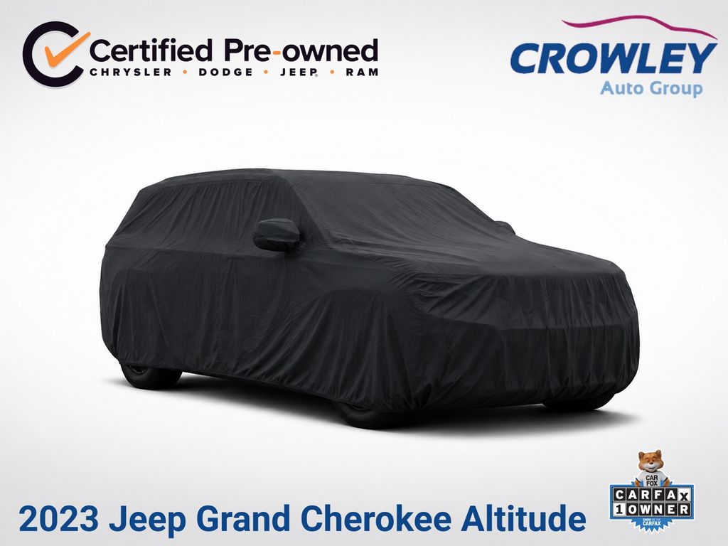 Diamond Black Crystal Pearlcoat 2023 Jeep Grand Cherokee SUV / Crossover Four-Wheel Drive 8-Speed Automatic