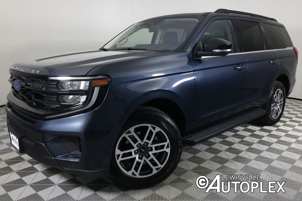 Stone Blue Metallic 2025 Ford Expedition SUV / Crossover Four-Wheel Drive Automatic