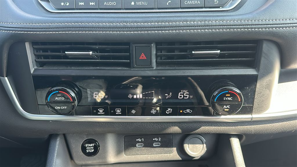 2025 Nissan Rogue SV Red at South Houston Nissan