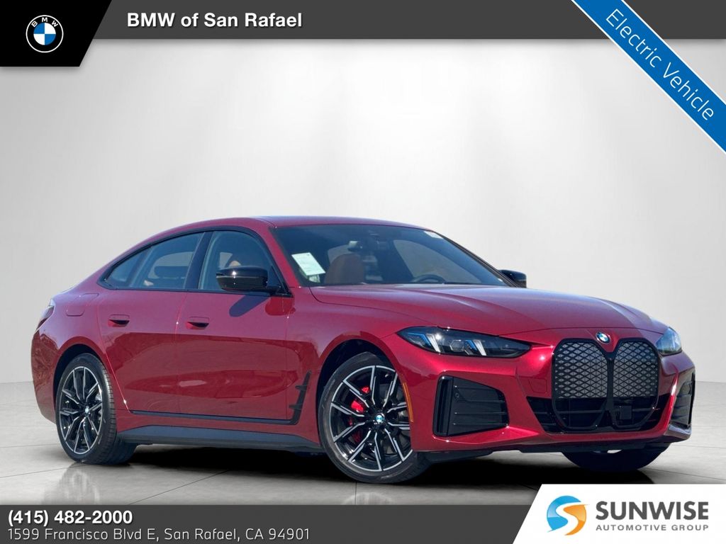Vegas Red Metallic 2026 BMW i4 Sedan Rear-Wheel Drive Automatic
