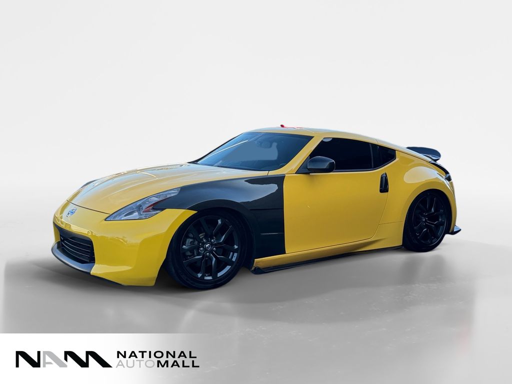 Chicane Yellow 2017 Nissan 370Z Touring Coupe Rear-Wheel Drive 7-Speed Automatic