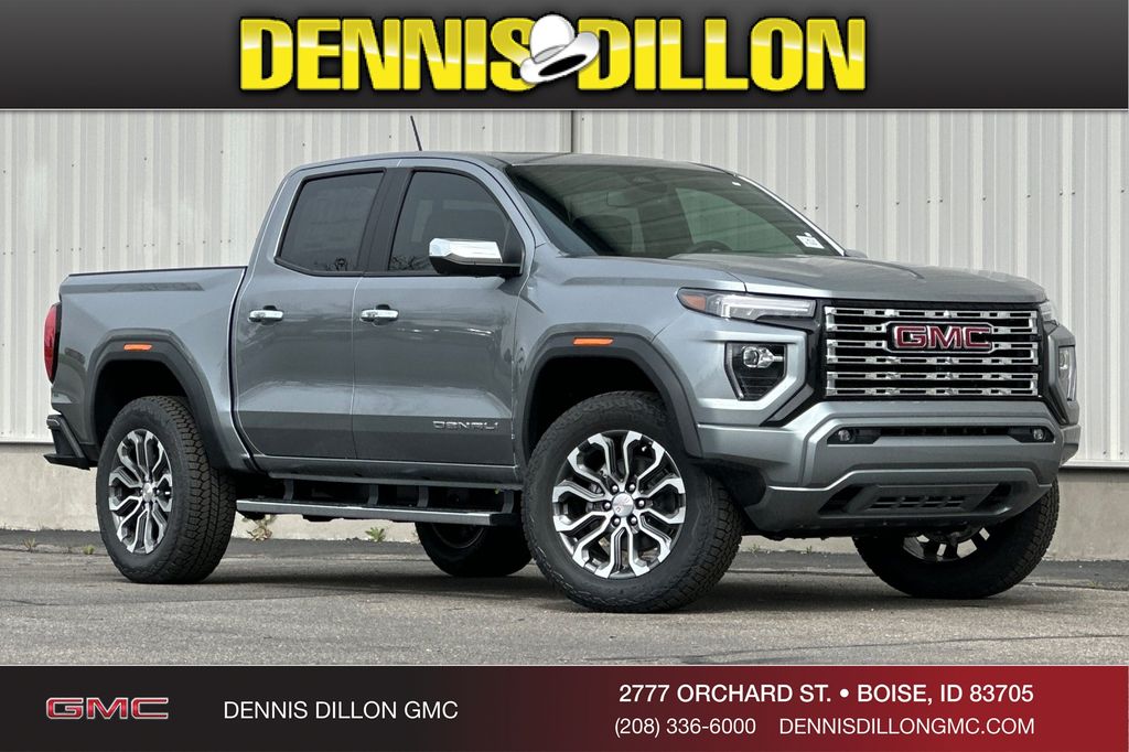 Sterling Metallic 2026 GMC Canyon Denali Crew Cab 4WD Pickup Truck Four-Wheel Drive 8-Speed Automatic
