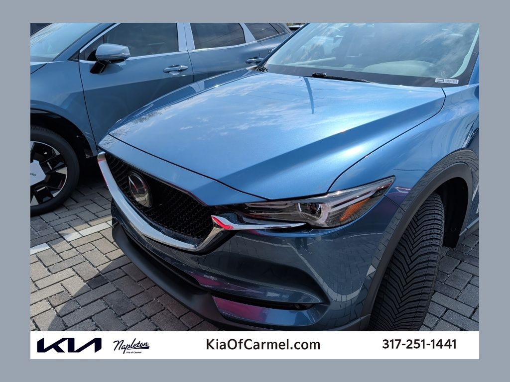 Eternal Blue Mica 2021 Mazda CX-5 Grand Touring AWD SUV / Crossover All-Wheel Drive 6-Speed Automatic