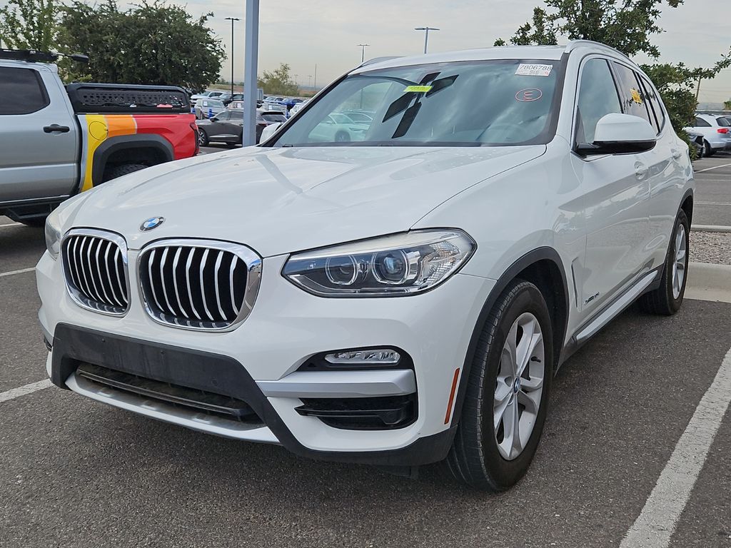 Alpine White 2018 BMW X3 SUV / Crossover All-Wheel Drive 8-Speed Automatic
