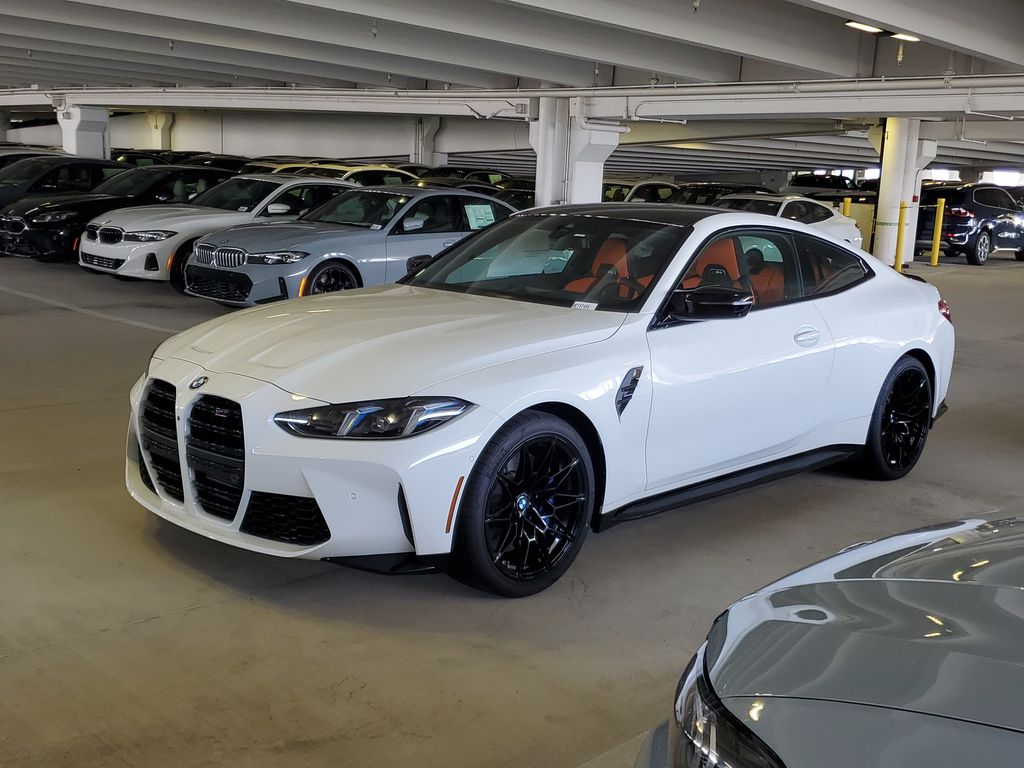 Alpine White 2027 BMW M4 Coupe All-Wheel Drive 8-Speed Automatic