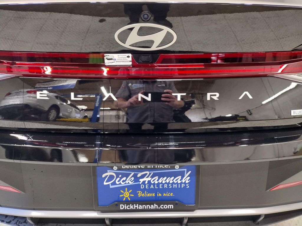 2026 Hyundai Elantra Hybrid Blue