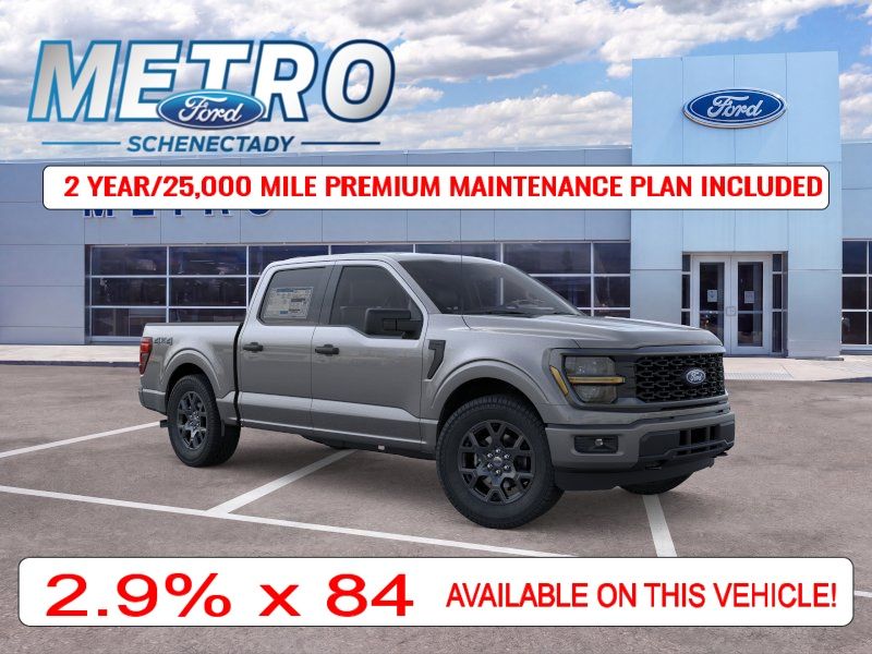 Carbonized Gray Metallic 2026 Ford F-150 Pickup Truck Four-Wheel Drive Automatic