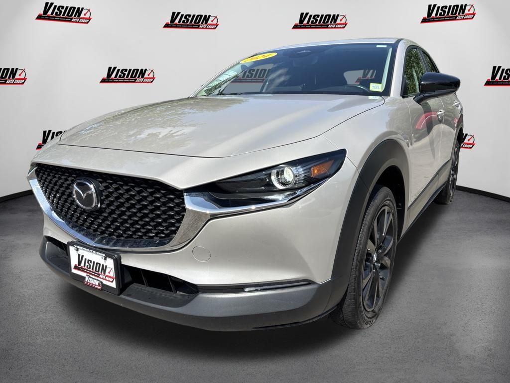 Gray (Platinum Quartz Metallic) 2024 Mazda CX-30 SUV / Crossover All-Wheel Drive 6-Speed Automatic