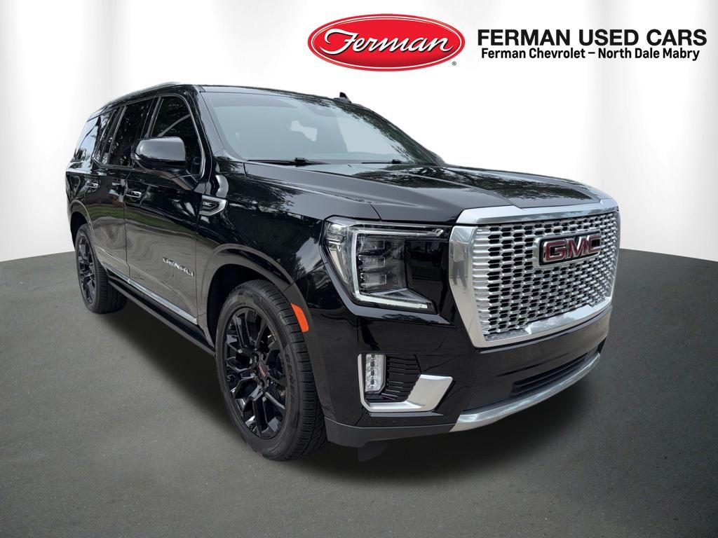 Onyx Black 2023 GMC Yukon SUV / Crossover Four-Wheel Drive 