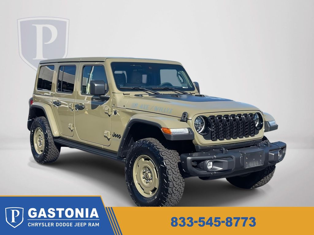 41 2025 Jeep Wrangler 4xe Willys 4WD SUV / Crossover Four-Wheel Drive 8-Speed Automatic