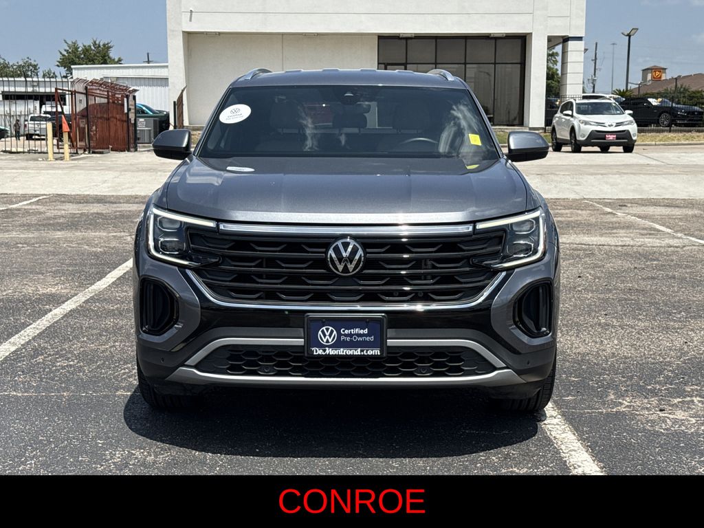 2024 Volkswagen Atlas Cross Sport 2.0T SE w/Technology Gray at DeMontrond Auto Country
