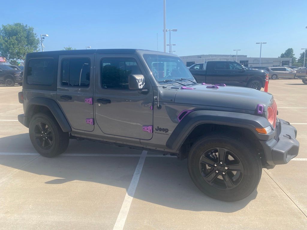 Sting-Gray Clearcoat 2023 Jeep Wrangler SUV / Crossover Four-Wheel Drive 8-Speed Automatic