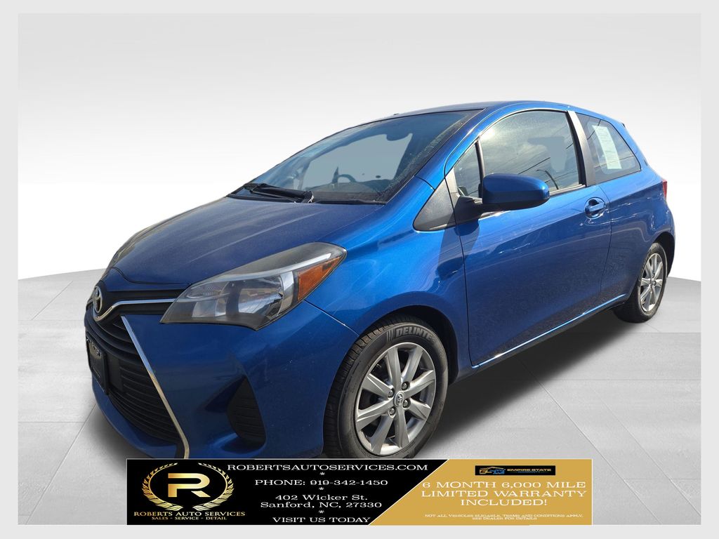Blue Streak Metallic 2016 Toyota Yaris LE 2dr Hatchback Hatchback Front-Wheel Drive 4-Speed Automatic Overdrive