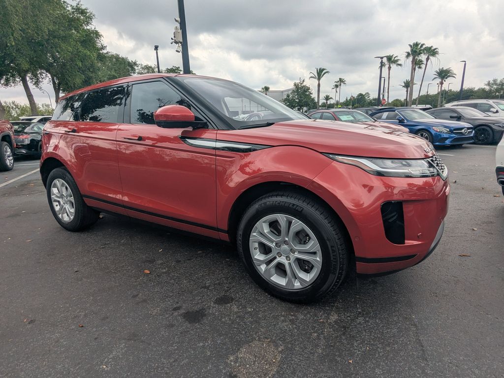 Firenze Red Metallic 2021 Land Rover Range Rover Evoque P250 S AWD SUV / Crossover All-Wheel Drive 9-Speed Automatic