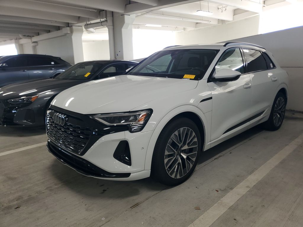 Glacier White Metallic 2024 Audi Q8 e-tron quattro Prestige AWD SUV / Crossover All-Wheel Drive Automatic