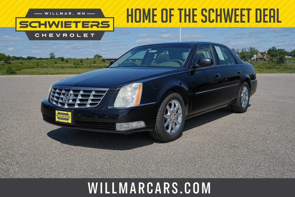 Black Raven 2011 Cadillac DTS Sedan Front-Wheel Drive 4-Speed Automatic Overdrive