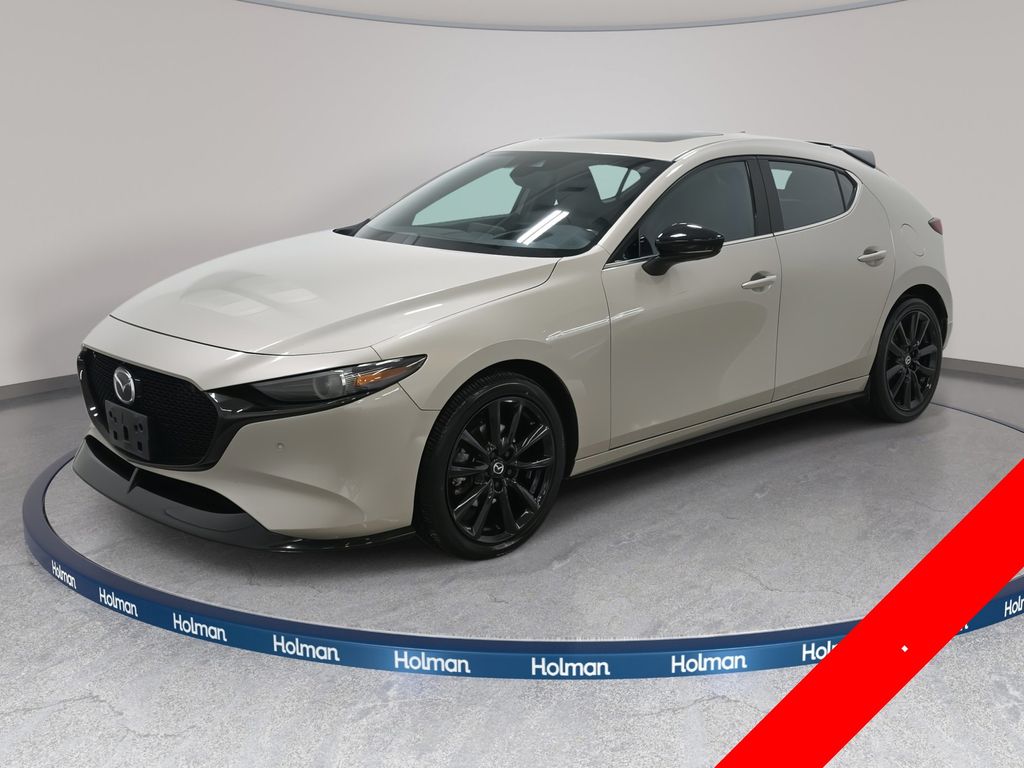 Gray (Platinum Quartz Metallic) 2023 Mazda MAZDA3 2.5 Turbo Premium Plus Hatchback AWD Hatchback All-Wheel Drive 6-Speed Automatic