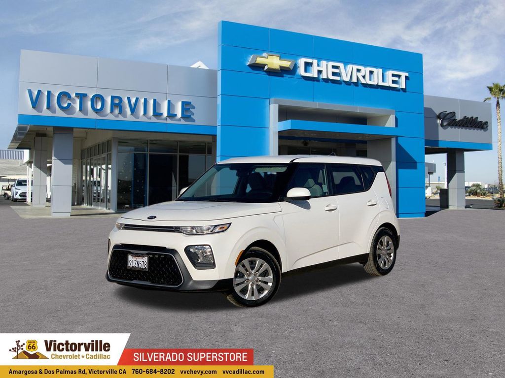 Snow White Pearl 2021 Kia Soul SUV / Crossover Front-Wheel Drive Continuously Variable Transmission