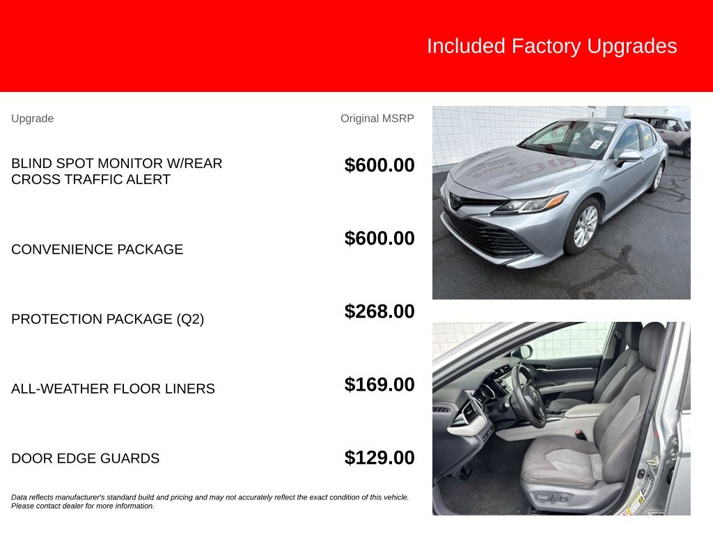 Used 2019 Toyota Camry Sedan
