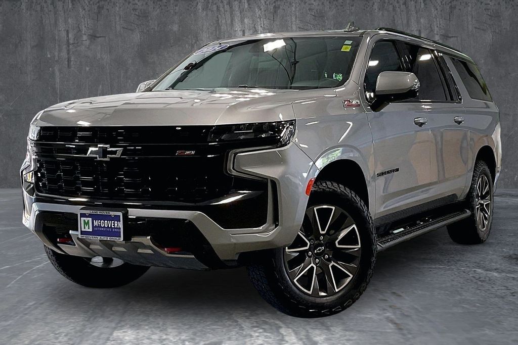Sterling Gray Metallic 2024 Chevrolet Suburban SUV / Crossover Four-Wheel Drive 