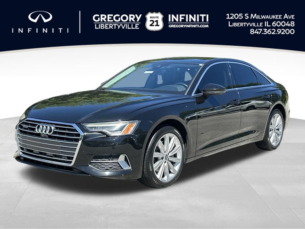 Mythos Black Metallic 2020 Audi A6 Sedan All-Wheel Drive 7-Speed Automatic
