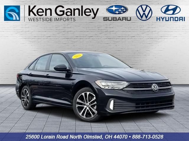 used 2022 Volkswagen Jetta car, priced at $18,800