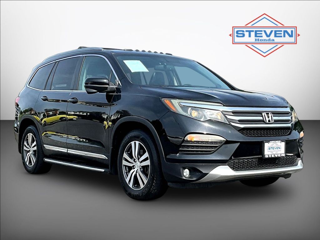 Crystal Black Pearl 2017 Honda Pilot SUV / Crossover Front-Wheel Drive 6-Speed Automatic