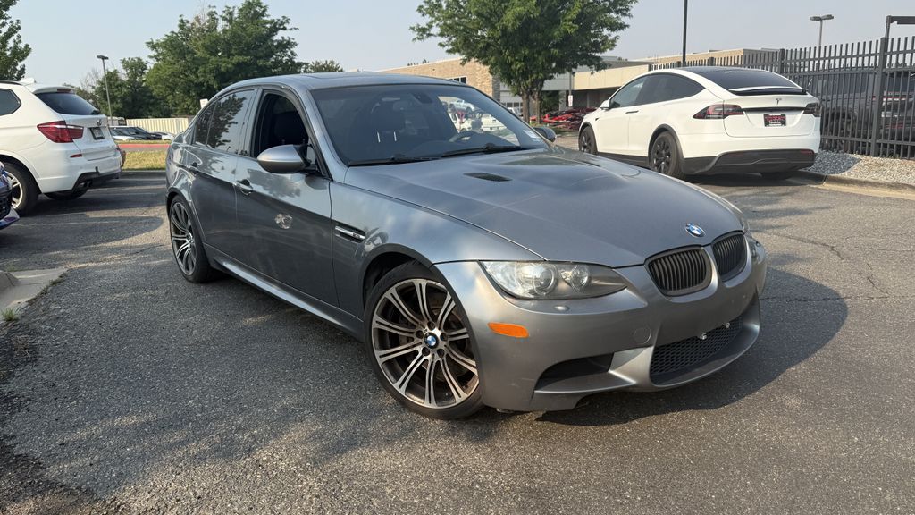 Space Gray Metallic 2009 BMW M3 Sedan Rear-Wheel Drive 6-Speed Manual