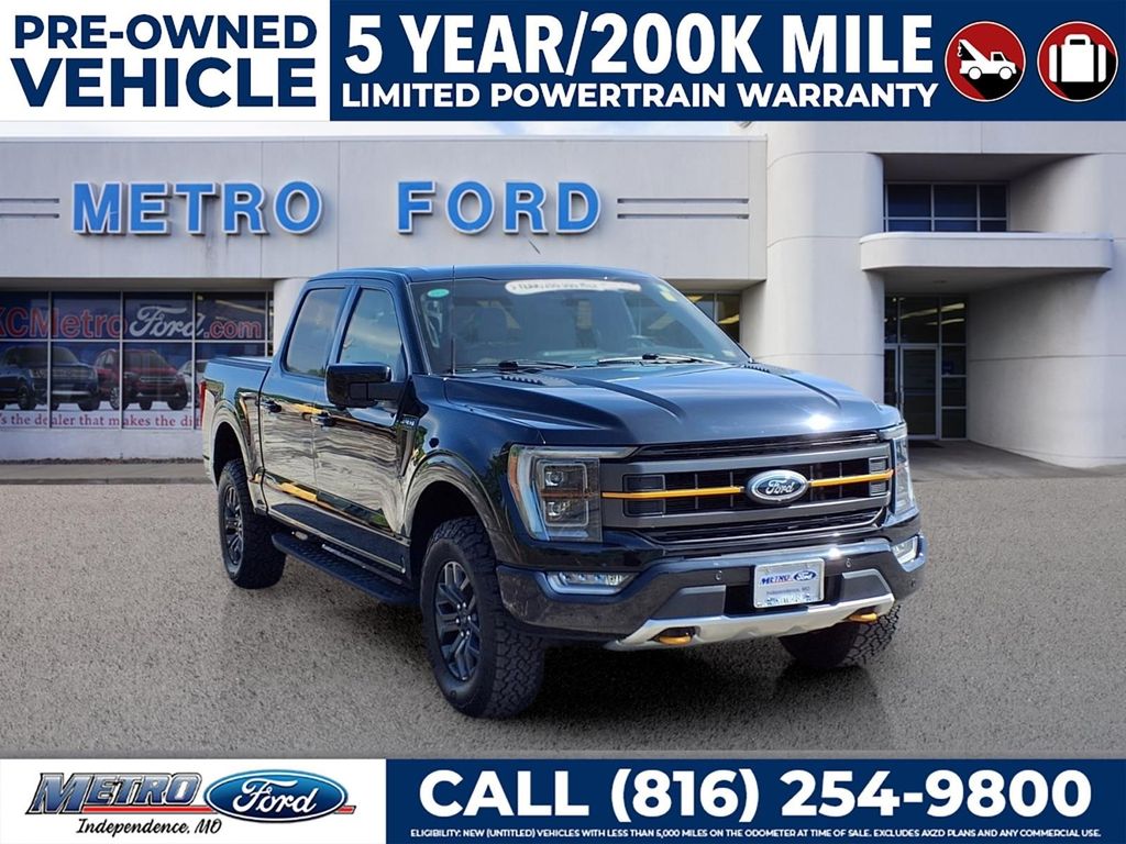 Agate Black Metallic 2023 Ford F-150 Pickup Truck Four-Wheel Drive Automatic