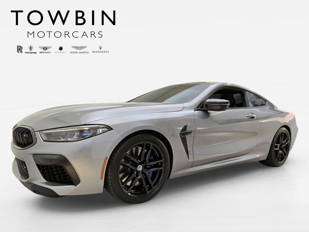 Skyscraper Gray Metallic 2023 BMW M8 Coupe All-Wheel Drive 8-Speed Automatic
