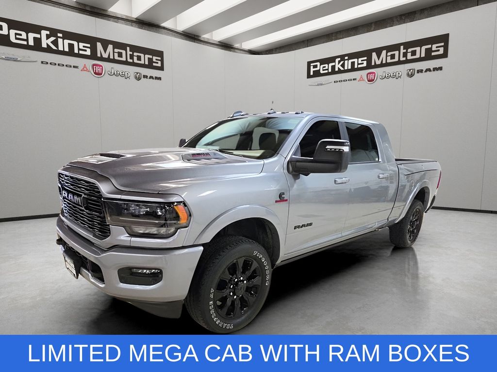 Billet Silver Metallic Clearcoat 2024 RAM 2500 Pickup Truck Four-Wheel Drive 6-Speed Automatic