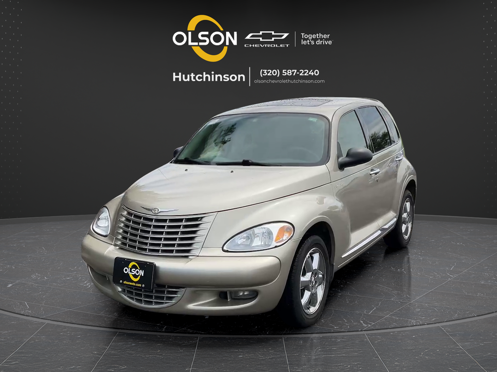 Lt Almond Pearl Met Clearcoat/Black Cloth Top 2005 Chrysler PT Cruiser Wagon Front-Wheel Drive 4-Speed Automatic
