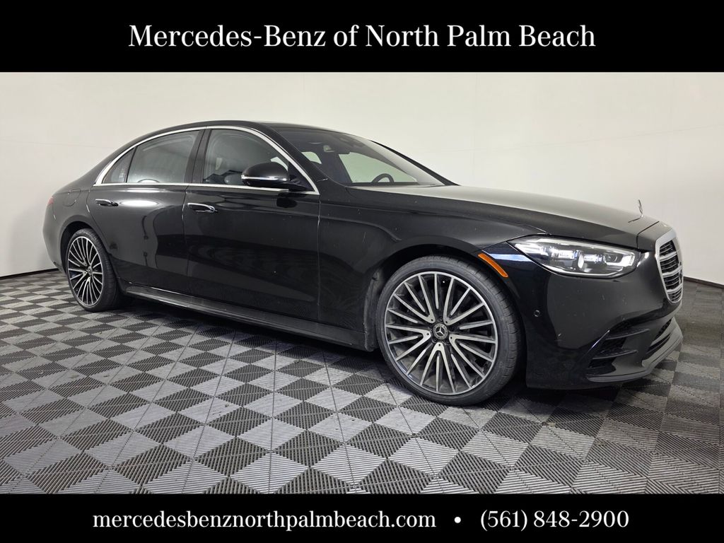 Certified Used 2022 Black Mercedes-Benz S 500 image 8