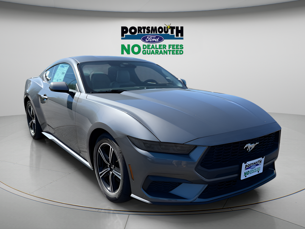 Carbonized Gray Metallic 2025 Ford Mustang Coupe Rear-Wheel Drive Automatic